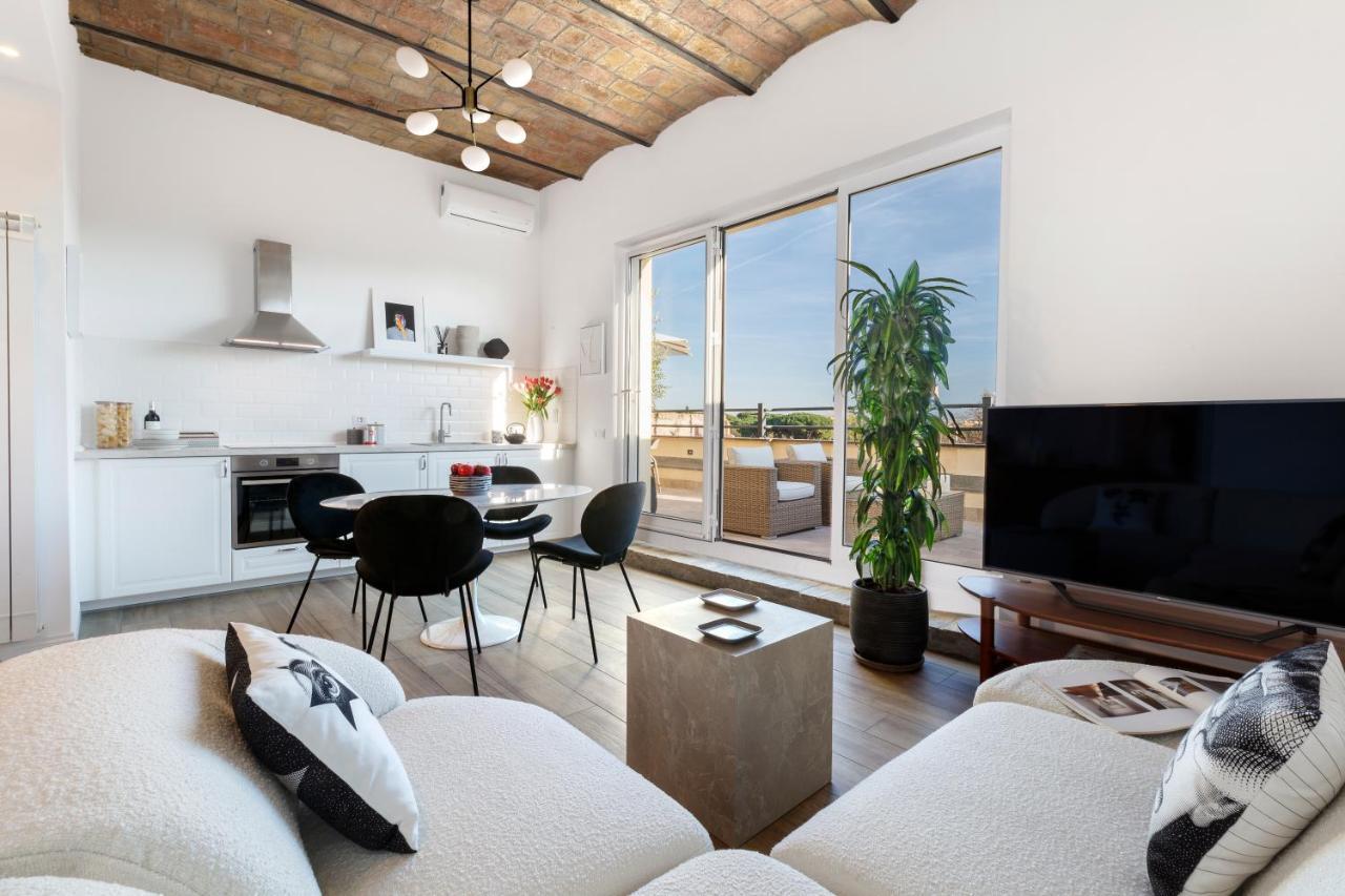 Ferienwohnung Residenza Flavia Rom Exterior foto
